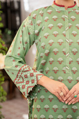 NPSJ3121 Lawn Jacquard - Stitched 3Pc