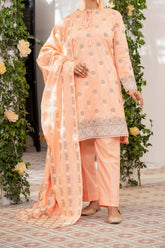 NPSJ3117 Lawn Jacquard - Stitched 3Pc