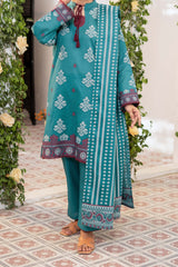NPSJ3122 Lawn Jacquard - Stitched 3Pc