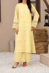 Npsde2110 Embroidered Dobby Lawn - Stitched 2Pc