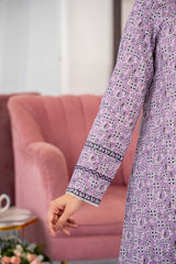 NUSL3318 Printed Lawn Suit - Unstitched 3Pc
