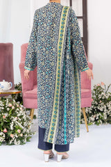 NUSL3338 Printed Lawn Suit - Unstitched 3Pc