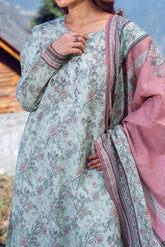 LAUREL - Printed Unstitched Khaddar Suit (3 Piece) 3140