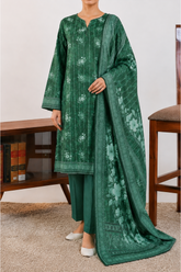NUSLW3410 Printed Lawn Suit - Unstitched