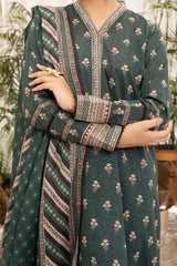 NUSL3297 Printed Lawn Suit - Unstitched 3Pc