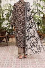 NUSL3317 Printed Lawn Suit - Unstitched 3Pc
