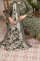 NUSL3296 Printed Lawn Suit - Unstitched 3Pc