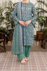 NUSL3316 Printed Cambric Suit - Unstitched 3Pc