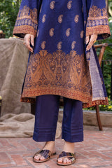 NUW3076 Digital Printed Khaddar Suit - 3 Piece
