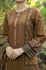 NUW3096 Digital Printed Khaddar Suit - 3 Piece