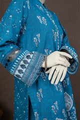 NPWE3032 - Printed Embroidered Khaddar (Stitched 3Pc)