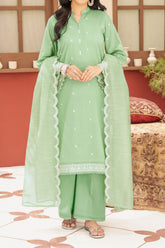 NPSLE3131 Chiness Lawn Suit - Stitched 3Pc
