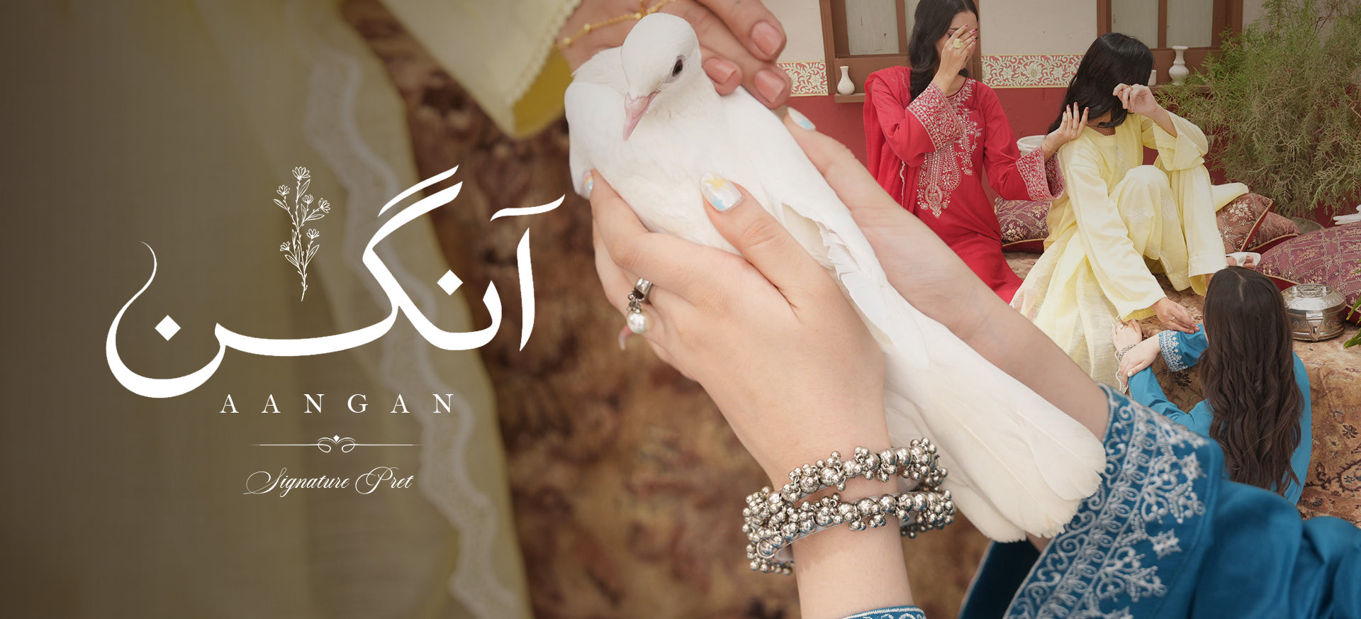 Aangan | Chinese Lawn | 3Pc