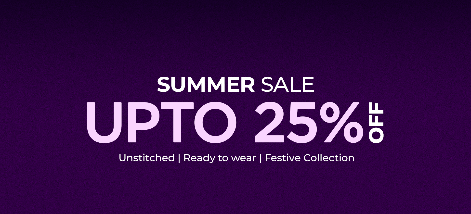 SUMMER SALE
