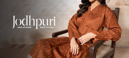Jodhpuri Lawn Jacquard (Ready to Wear)