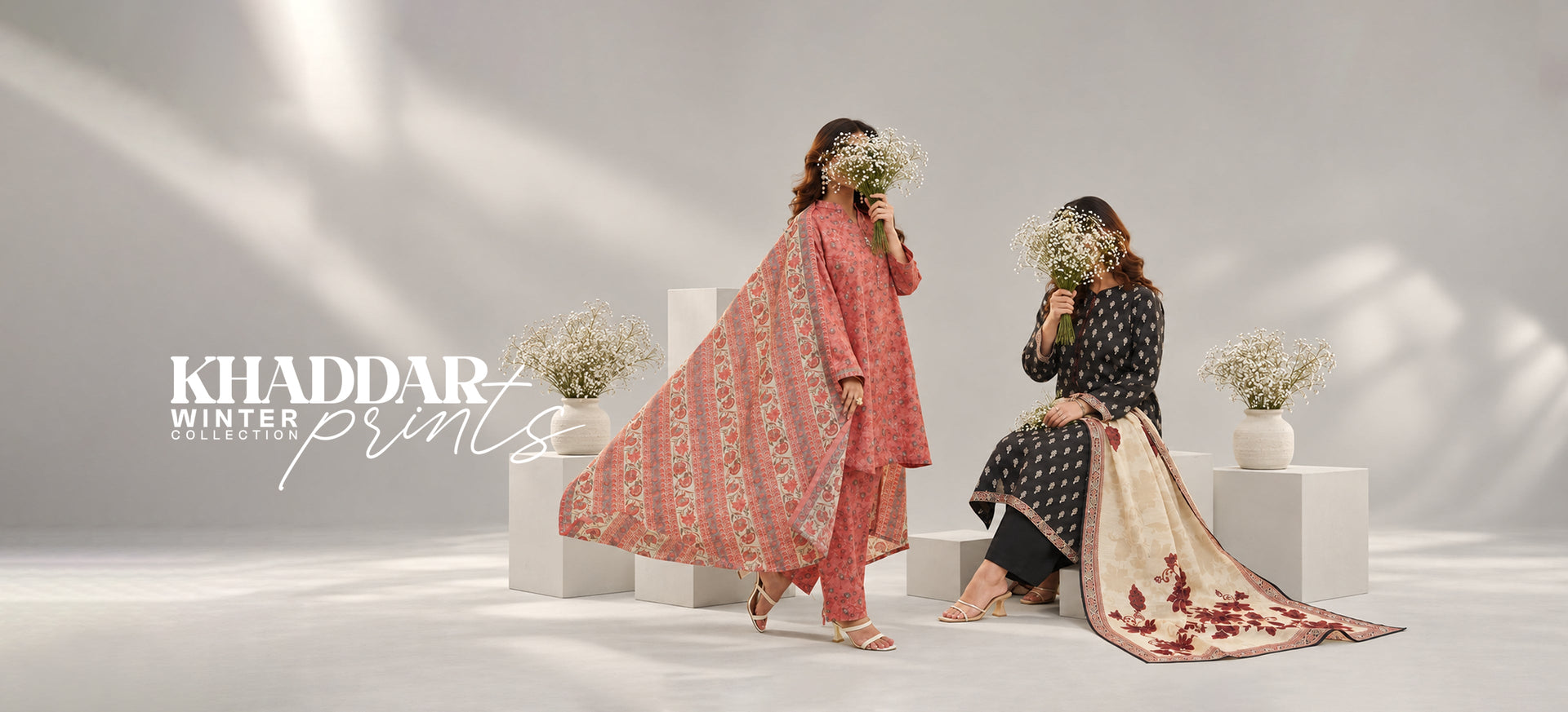 Khaddar Prints by Narmin | Winter 3-Piece Unstitched Suits