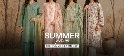 Summer Unstitched Lawn | 3pc