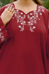 NPSCE2093 Embroidered Lawn Suit - Stitched 2Pc