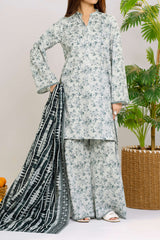 NPSLW3100 Printed Lawn Suit - Stitched 3Pc