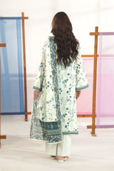 NPSLW3120 Printed Lawn Suit - Stitched 3Pc