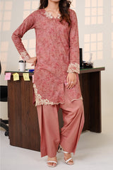 Stitched 2Pc - Embroidered Lawn - NPSLE2121