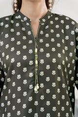 Stitched 2Pc - Printed Herringbone - NPWHB2012