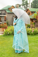 Stitched 3Pc - Cotton Satin - NPSCS3145