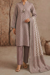 NUSLW3103 Printed Lawn Suit - Unstitched 3Pc