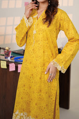 Stitched 2Pc - Embroidered Lawn - NPSLE2123