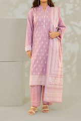 Stitched 3Pc - Printed Khaddar - NPWKDP3009