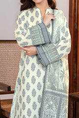 NUSLW3065 Printed Lawn Suit - Unstitched 3Pc