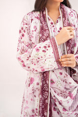 NUSLW3098 Printed Lawn Suit - Unstitched 3Pc