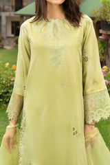 Stitched 3Pc - Cotton Satin - NPSCS3143
