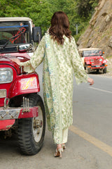 Stitched 3Pc - Embroidered Lawn - NPSLE3152
