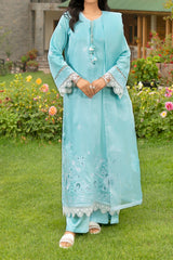 Stitched 3Pc - Cotton Satin - NPSCS3145