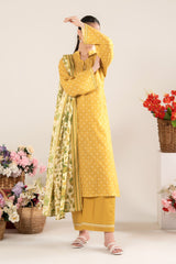 NUSLW3106 Printed Lawn Suit - Unstitched 3Pc