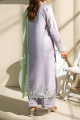 IRIS - Schiffli Embroidered Lawn Suit - 3Pc