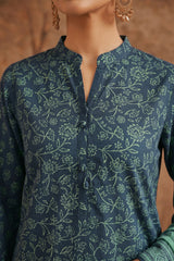 NUSLW3080 Printed Lawn Suit - Unstitched 3Pc