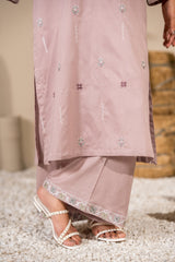 Npsde2111 Embroidered Dobby Lawn - Stitched 2Pc