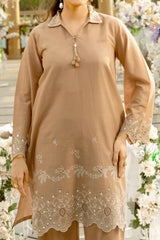 NPSCE2089 Embroidered Lawn Suit - Stitched 2Pc