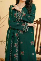 EMERALD - Silk Karandi Suit - 3 Piece - 3213