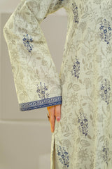 Stitched 3Pc - Printed Khaddar - NPWKDP3013