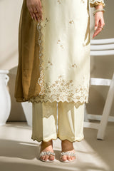 BRIE - Schiffli Embroidered Lawn Suit - 3Pc