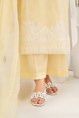 NPSLA3115 Aari Embroidered Lawn Suit - 3Pc