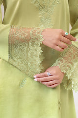 Stitched 3Pc - Cotton Satin - NPSCS3143
