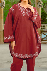 NPSCE2093 Embroidered Lawn Suit - Stitched 2Pc