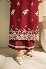 GARNET - Schiffli Embroidered Lawn Suit - 3Pc