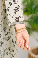 NUSLW3024 Printed Lawn Suit - Unstitched 3Pc