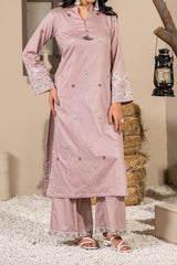 Npsde2111 Embroidered Dobby Lawn - Stitched 2Pc