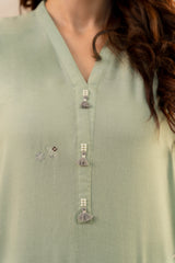 Stitched 3Pc - Peach Embroidered - NPWPDE3024